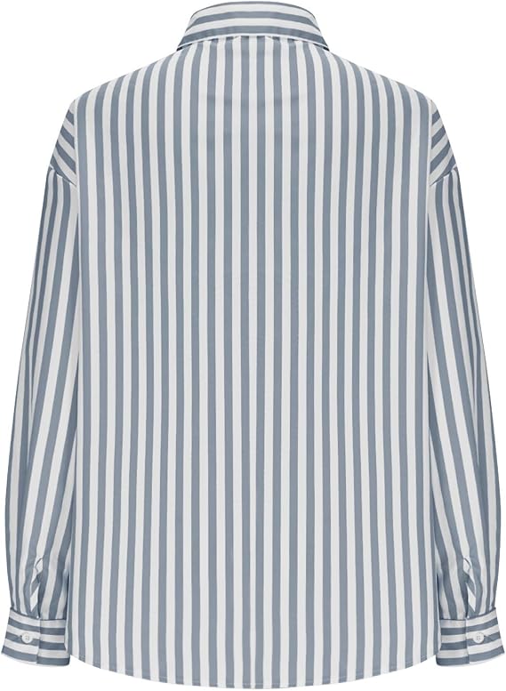Women's Oversized Striped Shirt