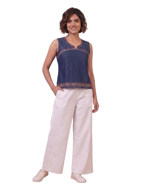 Women's Sleeveless Tunic Top