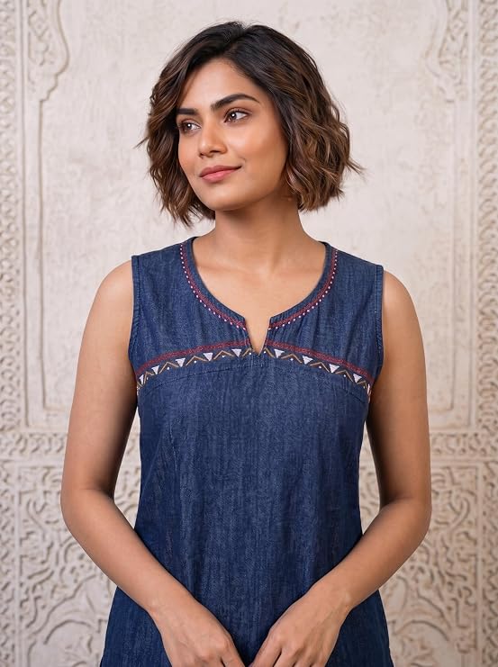 Women's Sleeveless Tunic Top