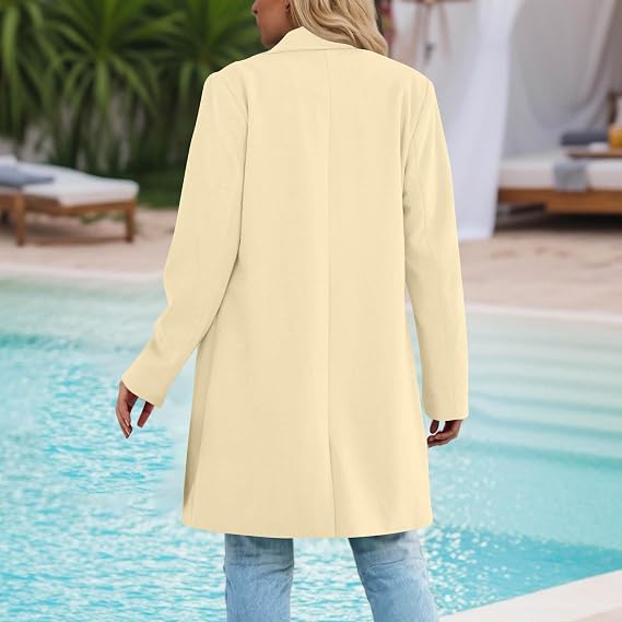 Women's Longline Blazer Coat